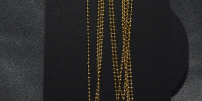 Gold Ball Chain