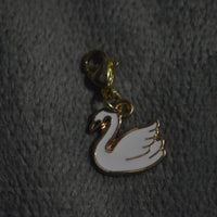 Gold Swan Charm