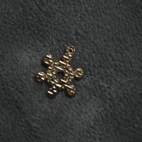 Gold Snowflake Charm