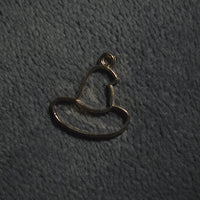 Gold Witch Hat Charm