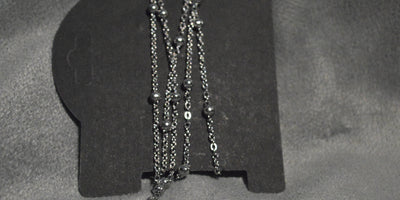 Silver Ball and Link Chain