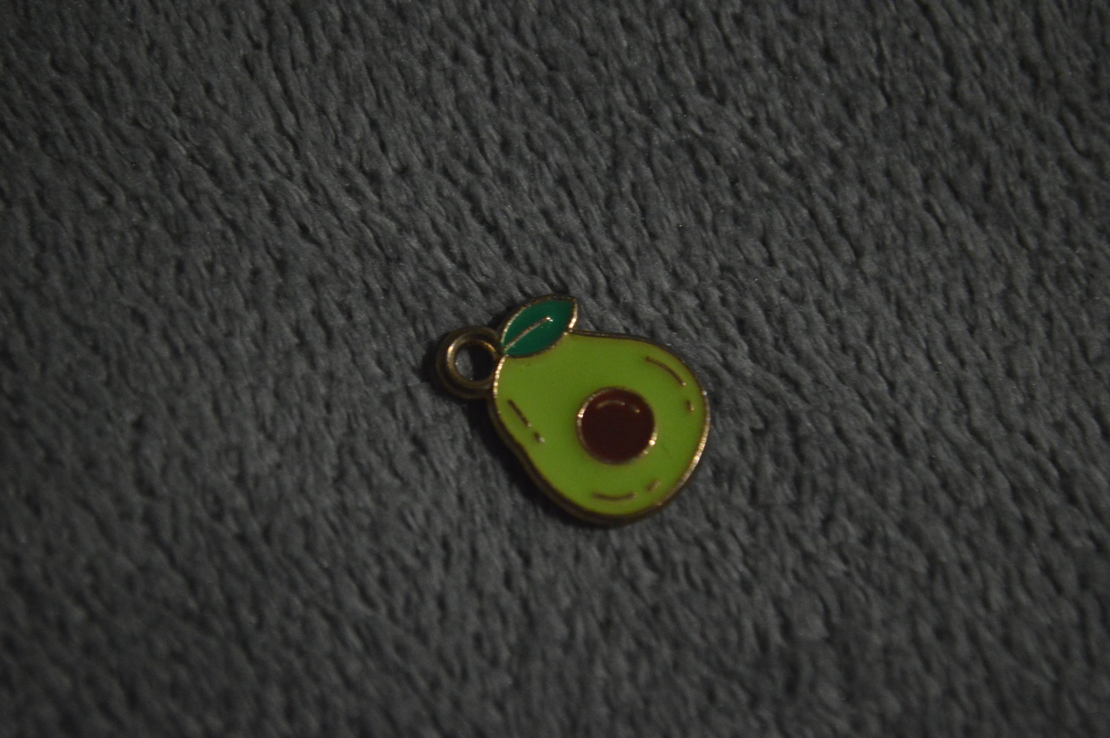 Gold Avocado Charm