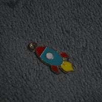 Gold Rocket Charm