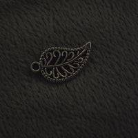 Silver Leaf Charm