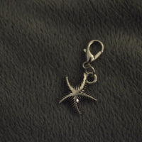 Silver Starfish Charm
